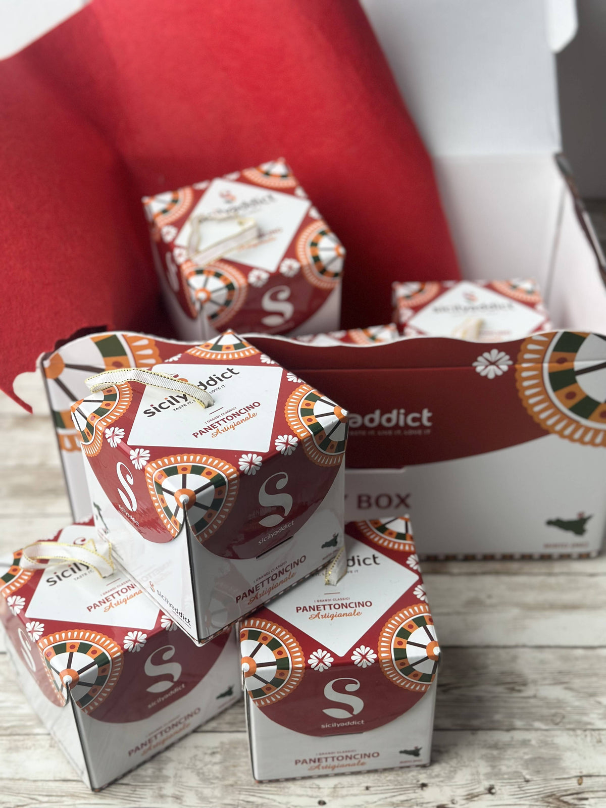 Box Panettoncini Artigianali 6 pezzi Misti