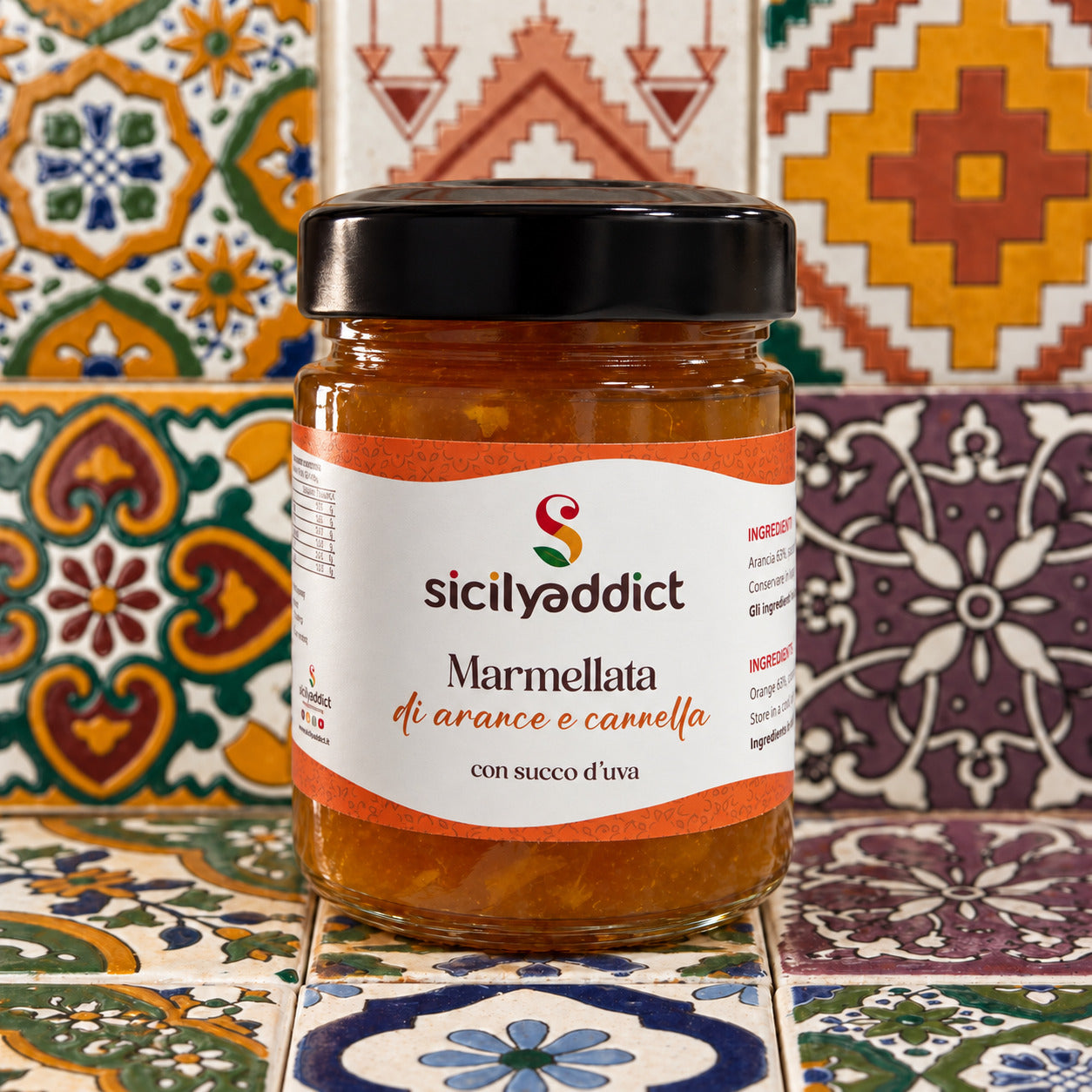 Marmellata Arancia e Cannella 240gr