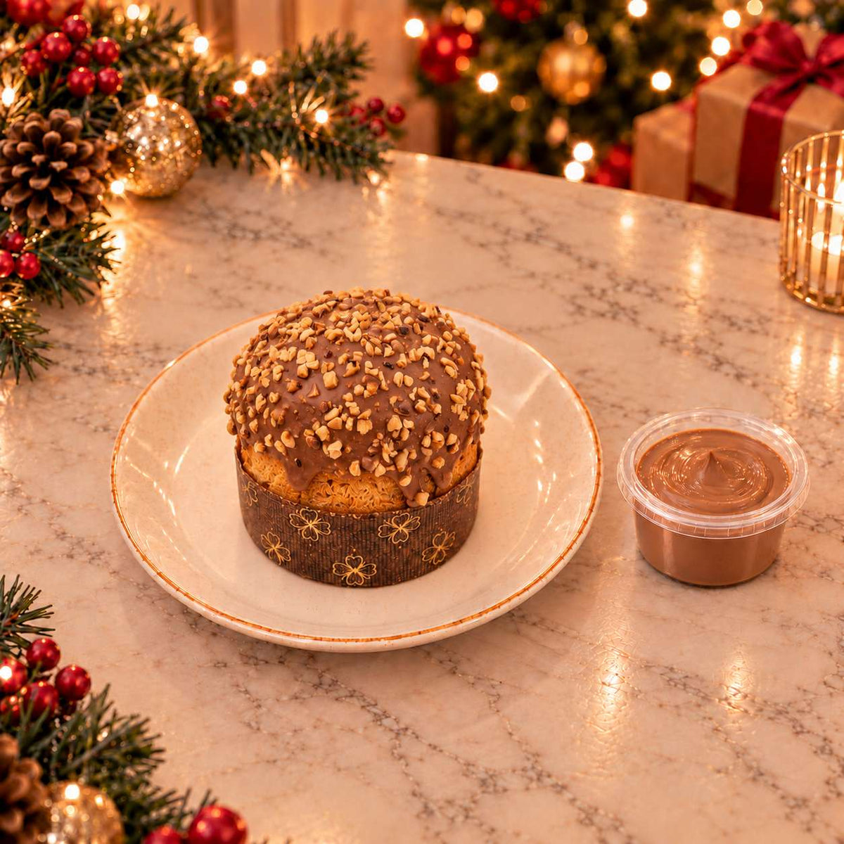 Panettoncino artigianale alla nocciola