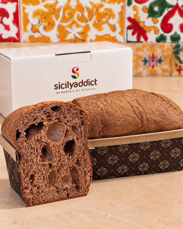 Pandolce al Cioccolato con crema al pralinato 600g