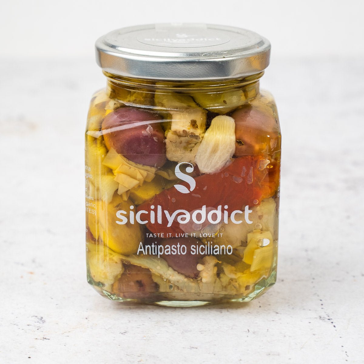 Antipasto di melanzane alla siciliana 280 g - SicilyAddict