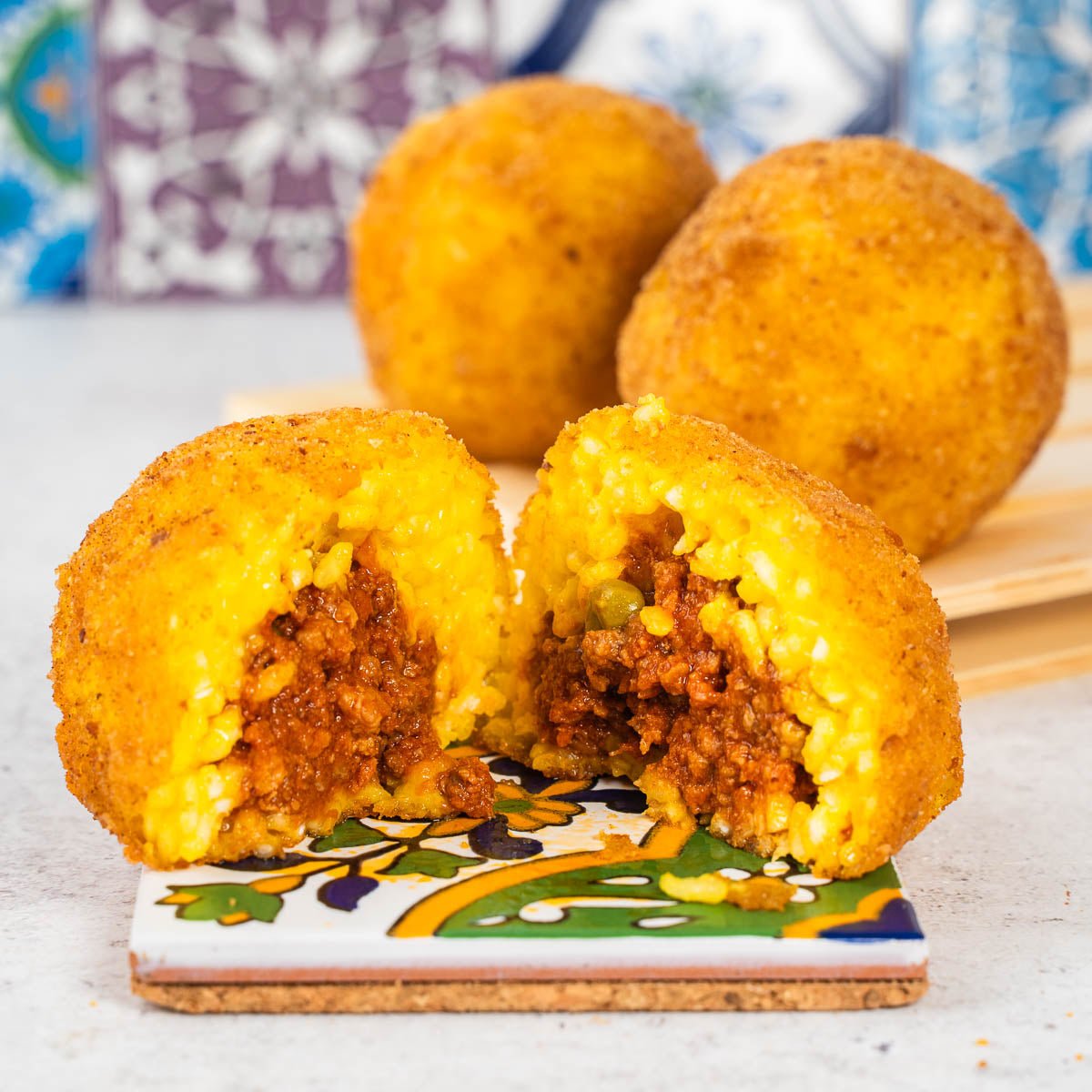 Arancine palermitane Accarne - SicilyAddict