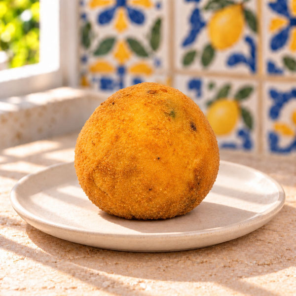 Arancini ai funghi con pistacchio e salsiccia - SicilyAddict