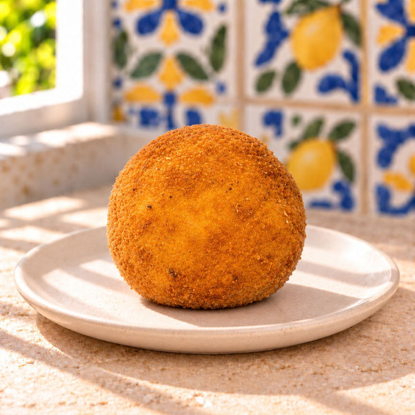 Arancini al limone con mortadella e formaggio fresco - SicilyAddict