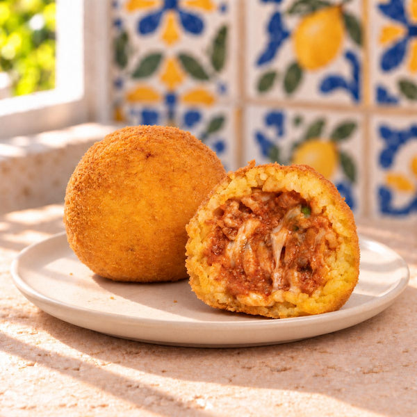 Arancini al ragu' di suino nero dei Nebrodi - SicilyAddict