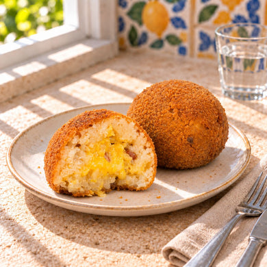 Arancini alla Carbonara U' Rumanu - SicilyAddict