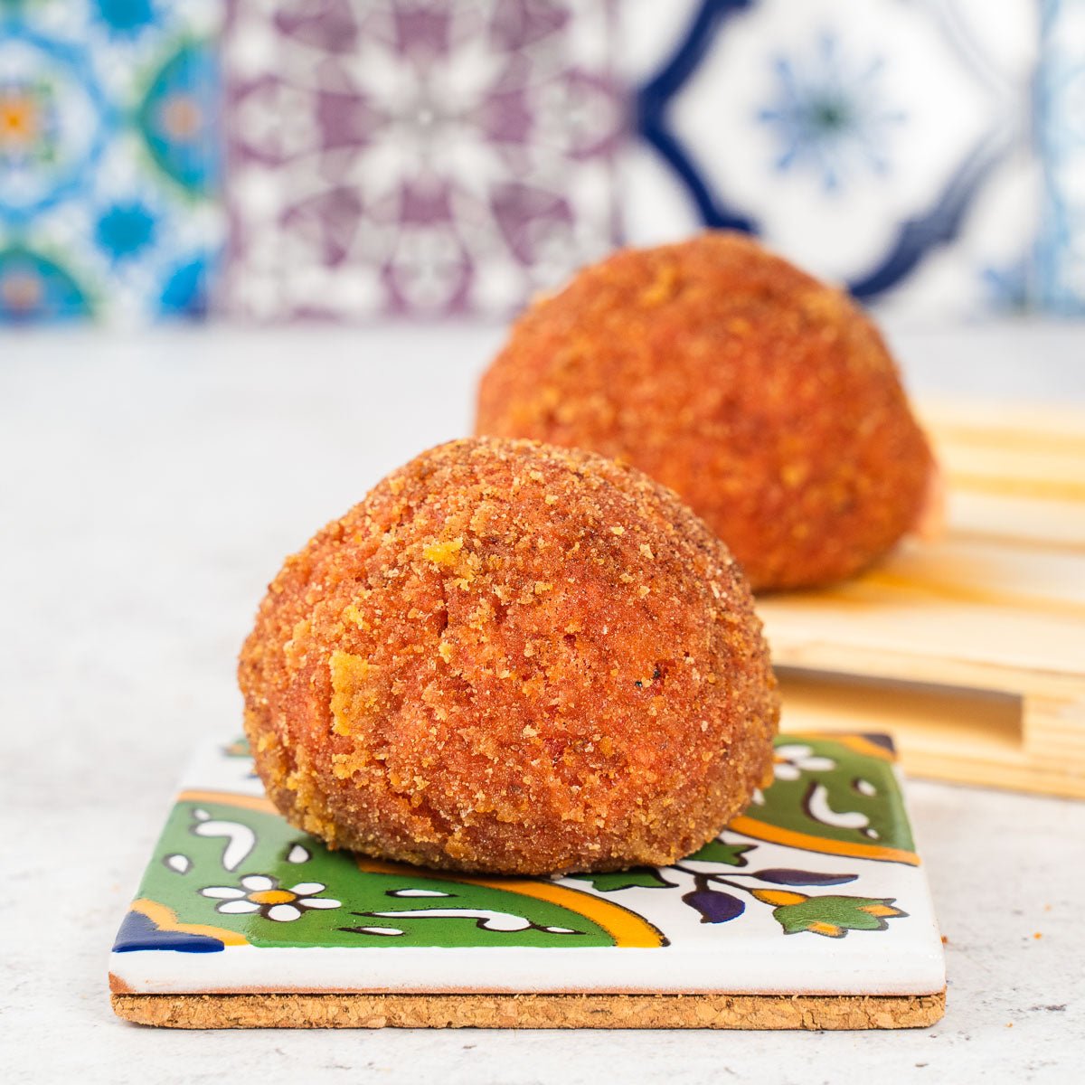 Arancini quattro formaggi e Barbabietola - SicilyAddict