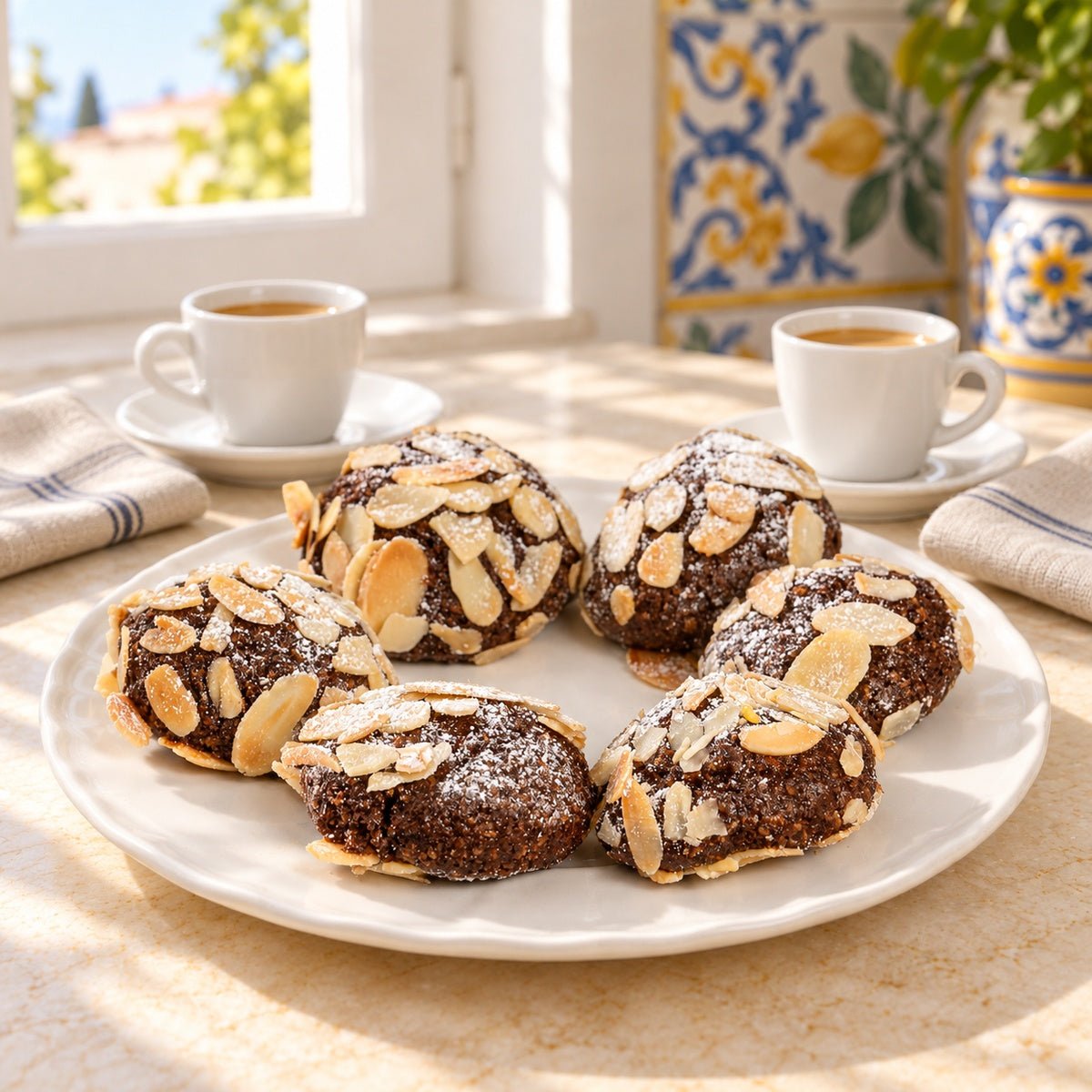 Biscotti mandorle e cioccolato 250 g - SicilyAddict