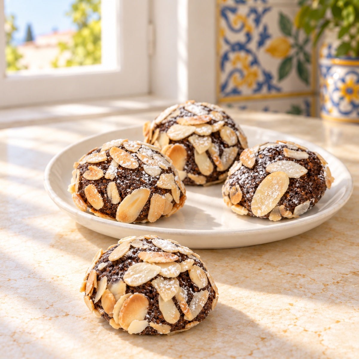 Biscotti mandorle e cioccolato 250 g - SicilyAddict