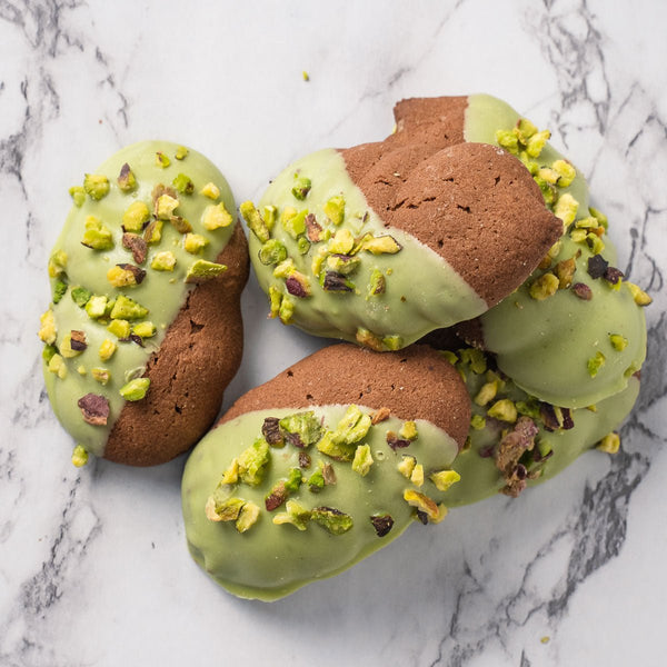 Biscottini al cioccolato e pistacchio Ciokopistacchio 250 g - SicilyAddict