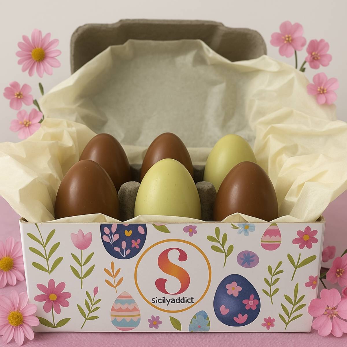 Box Ovetti Artigianali 6 pezzi 180g - SicilyAddict