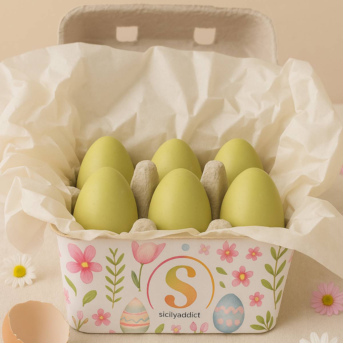 Box Ovetti Artigianali 6 pezzi 180g - SicilyAddict
