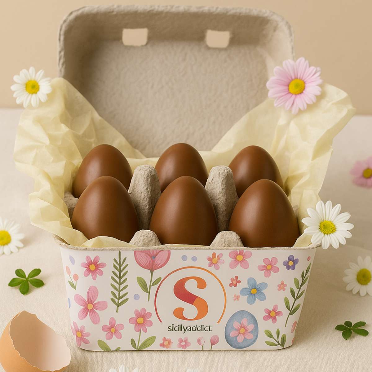 Box Ovetti Artigianali 6 pezzi 180g - SicilyAddict