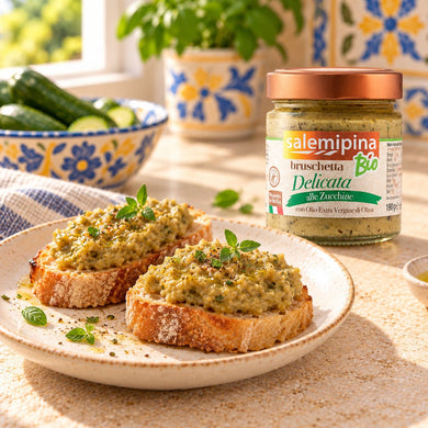 Bruschetta alle zucchine bio 190 g - SicilyAddict