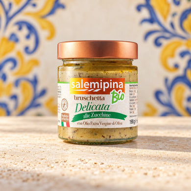 Bruschetta alle zucchine bio 190 g - SicilyAddict