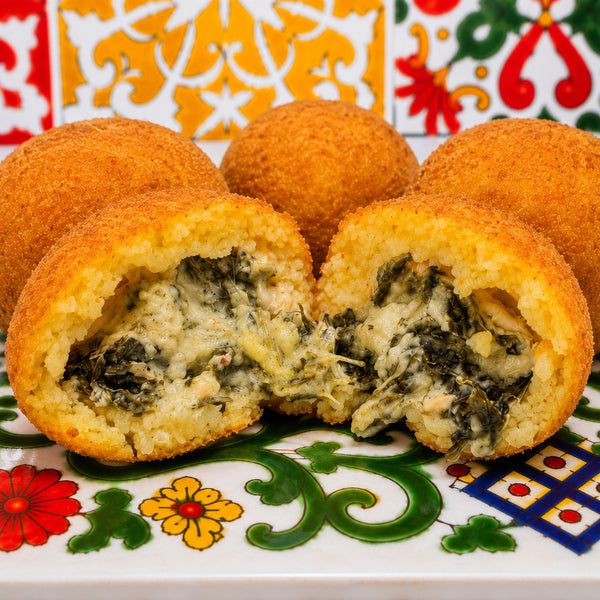 Arancini friarielli e provola il contadino