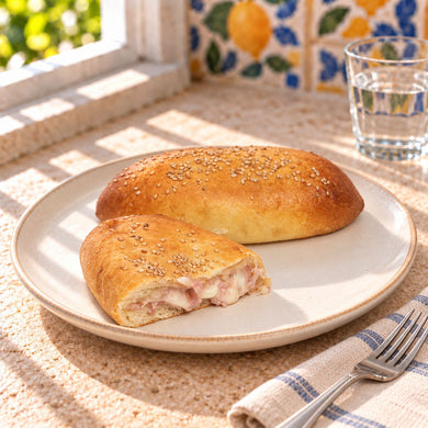 Calzone siciliano regina prosciutto e mozzarella 180g x 4 Pezzi - SicilyAddict