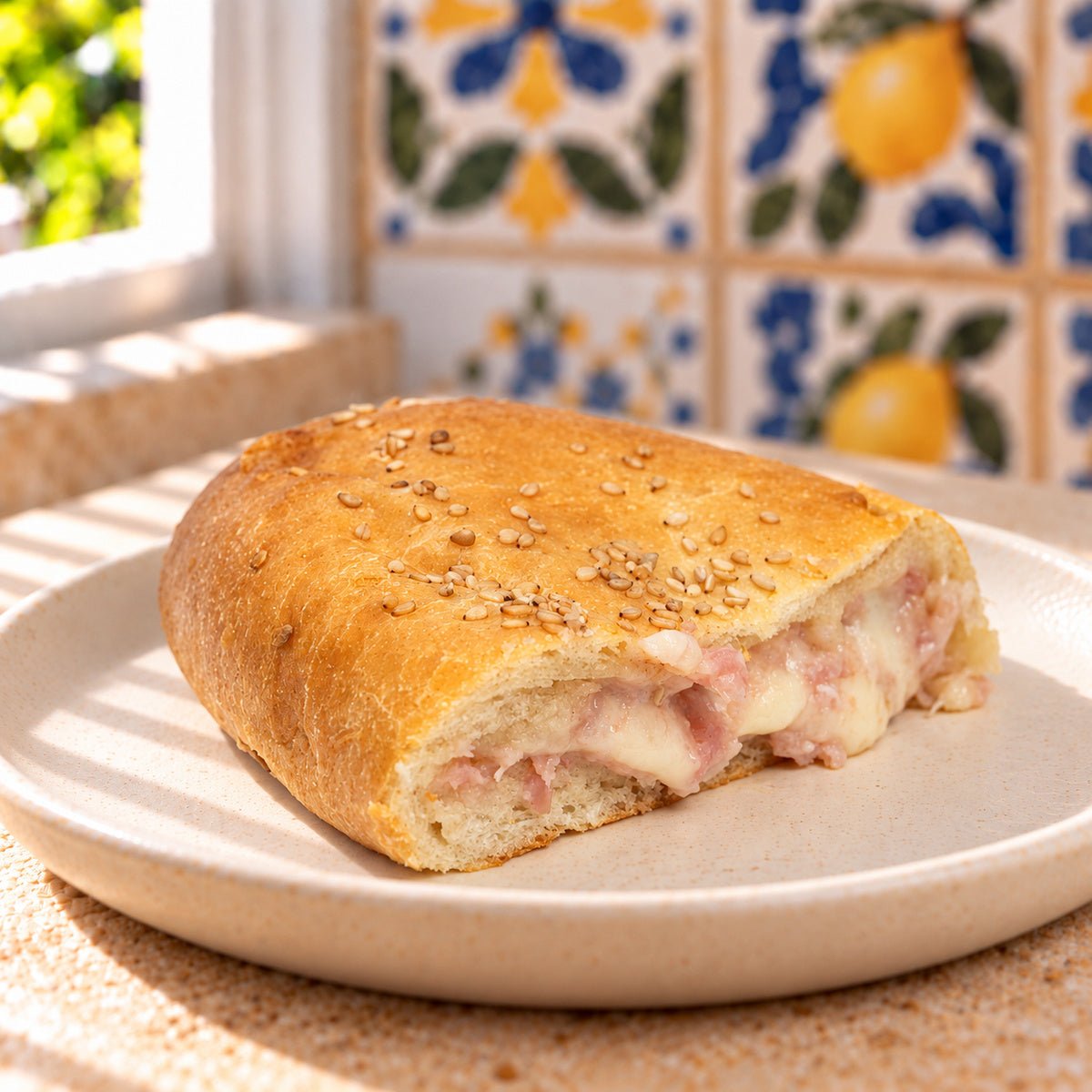 Calzone siciliano regina prosciutto e mozzarella 180g x 4 Pezzi - SicilyAddict