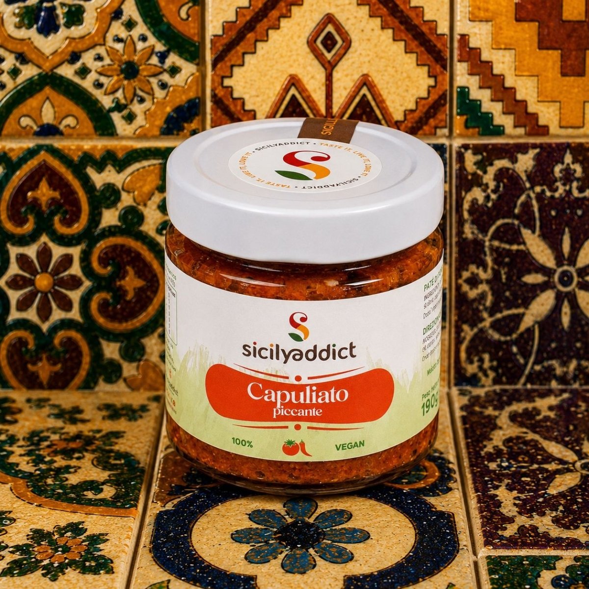 Capuliato piccante 190g - SicilyAddict