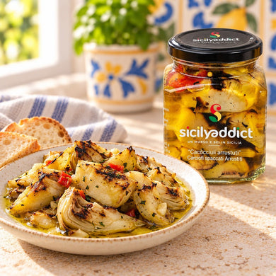 Carciofi arrosto sott'olio 280g - SicilyAddict