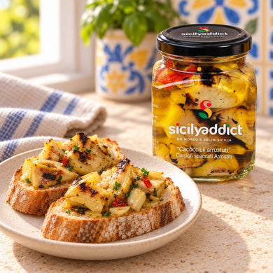 Carciofi arrosto sott'olio 280g - SicilyAddict