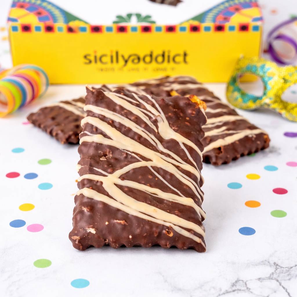 Chiacchiere ciokocaramel 500g + sac a poché 200g - SicilyAddict