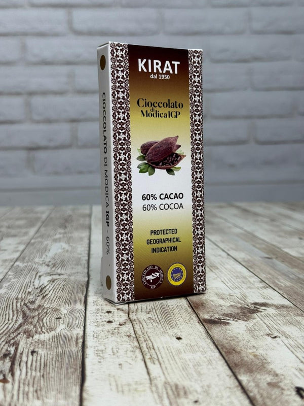 Cioccolato di Modica IGP Cacao 60% 100g - SicilyAddict