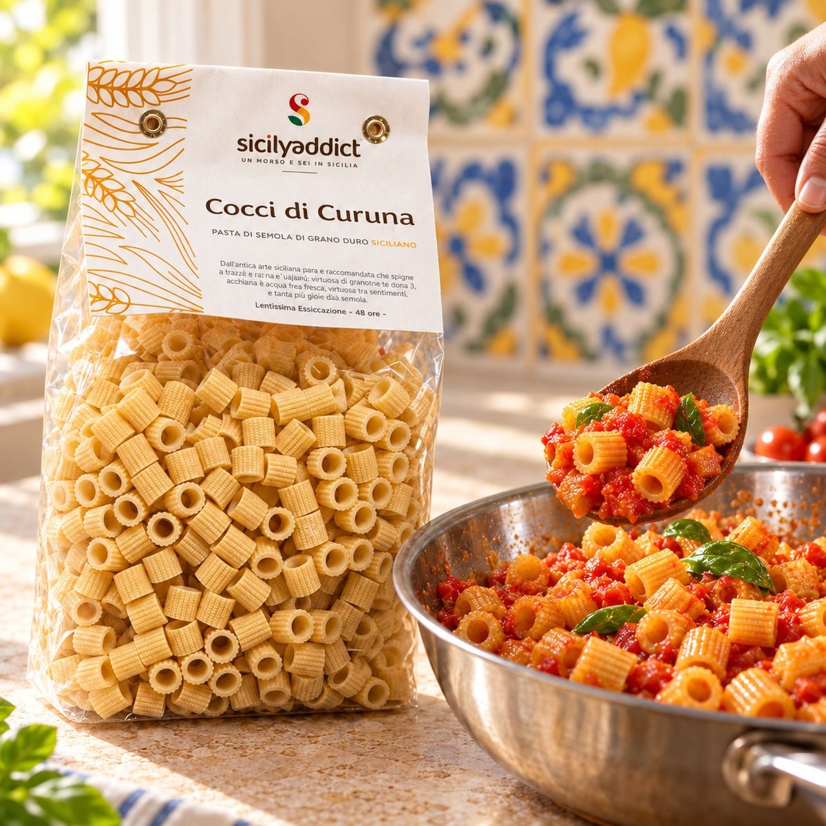 Cocci di curuna Artigianali grano 100% siciliano 500g - SicilyAddict
