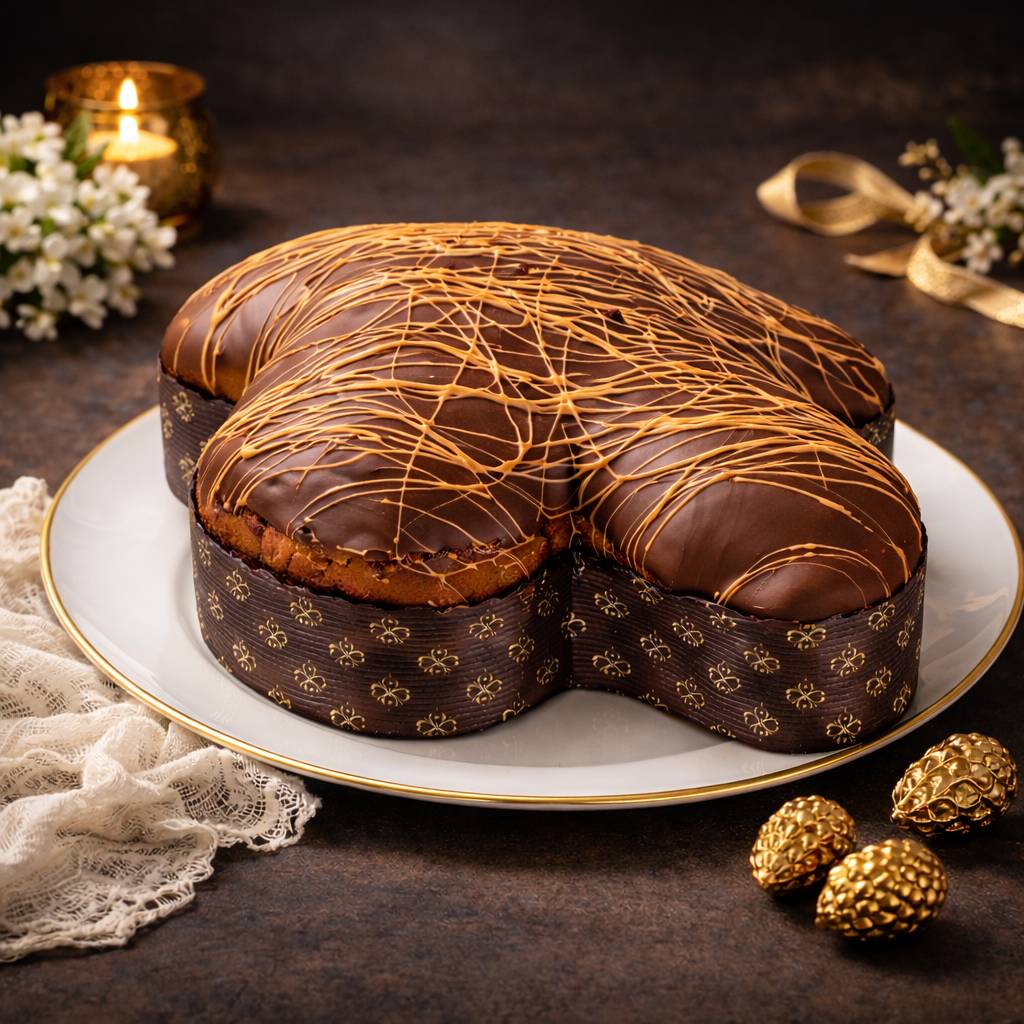 Colomba al caramello salato artigianale Ciokocaramel - SicilyAddict