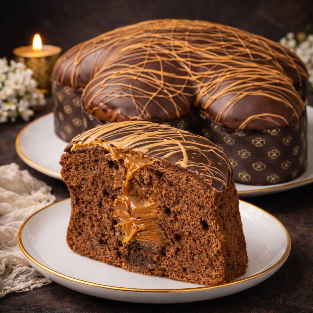 Colomba al caramello salato artigianale Ciokocaramel - SicilyAddict