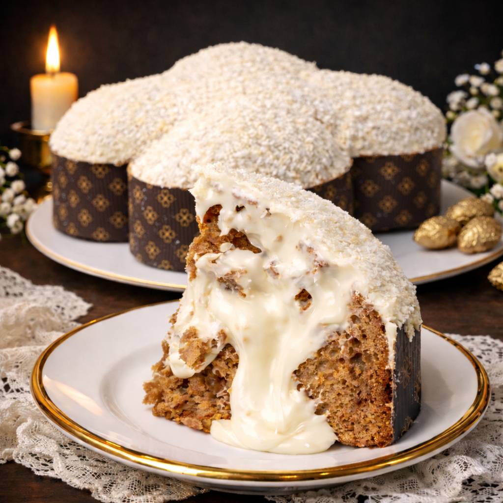 Colomba artigianale al cocco e cioccolato Ciokococco - SicilyAddict