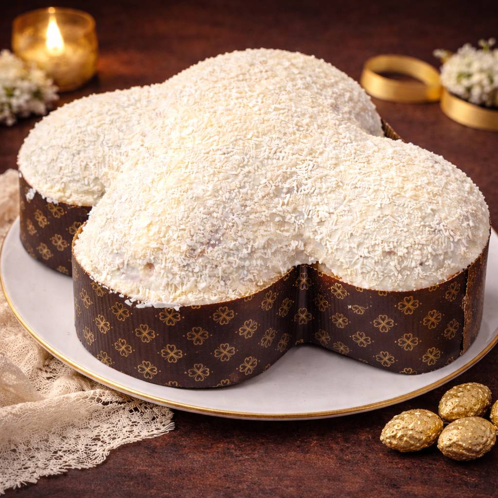 Colomba artigianale al cocco e cioccolato Ciokococco - SicilyAddict