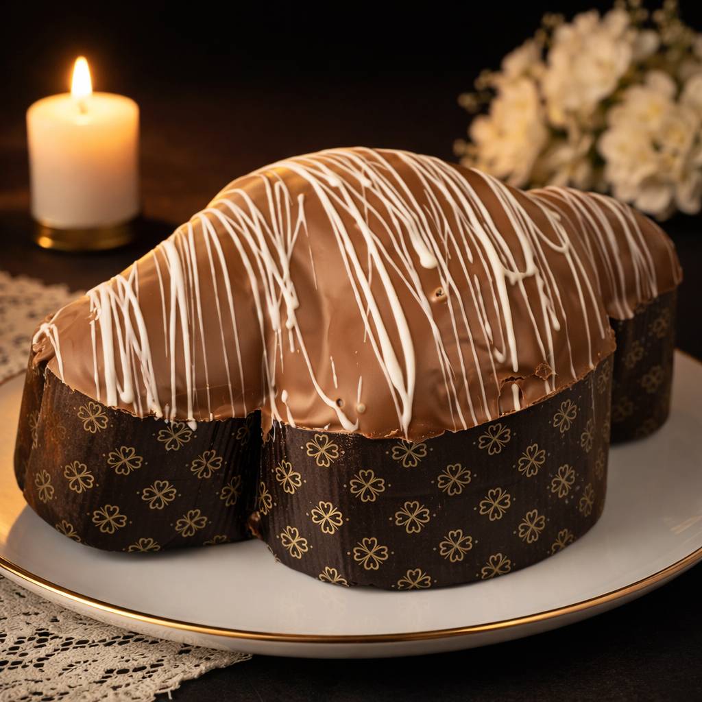 Colomba artigianale cioccolato e nocciole ciokobueno - SicilyAddict