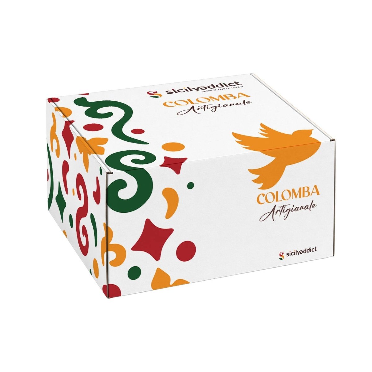 Colomba artigianale farcita ai Tre Cioccolati - SicilyAddict