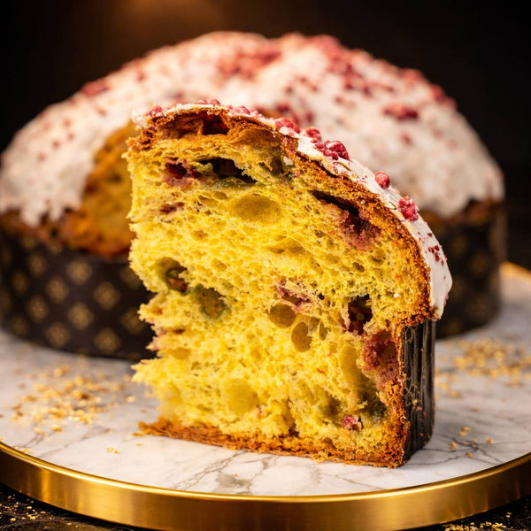 Colomba Lamponi e Pistacchio Linea Librizzi Deluxe 1kg - SicilyAddict