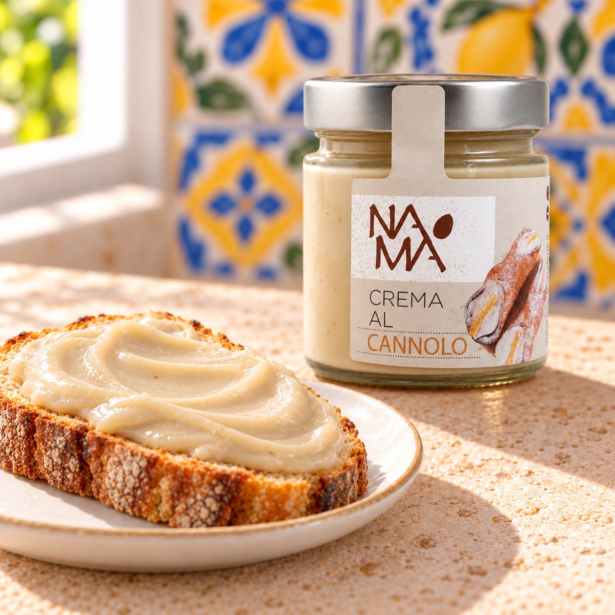 Crema al cannolo Namà - SicilyAddict