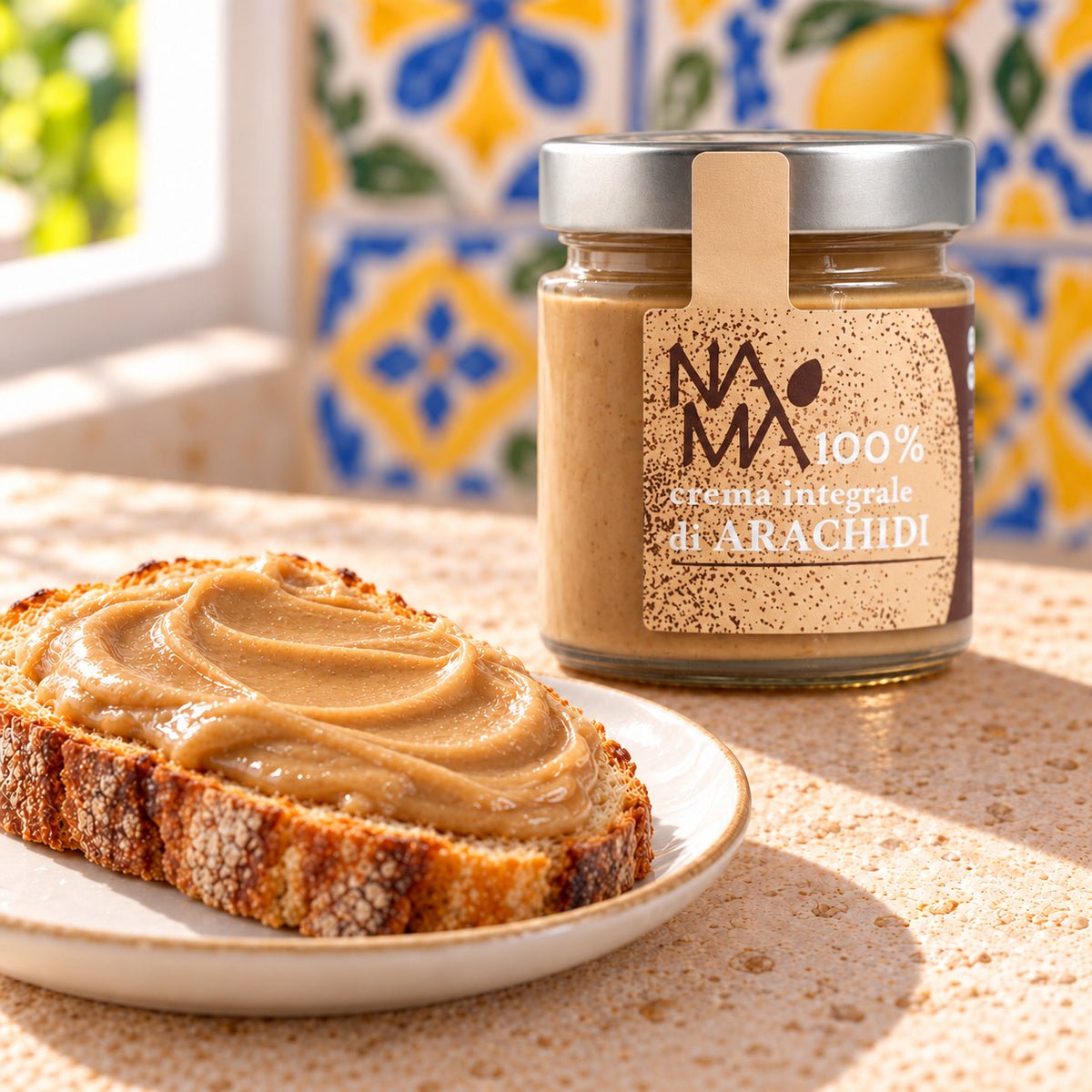 Crema di arachidi 100% Namà - SicilyAddict