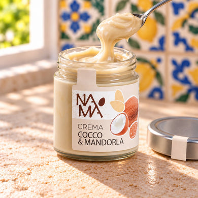 Crema di cocco e mandorle Namà - SicilyAddict