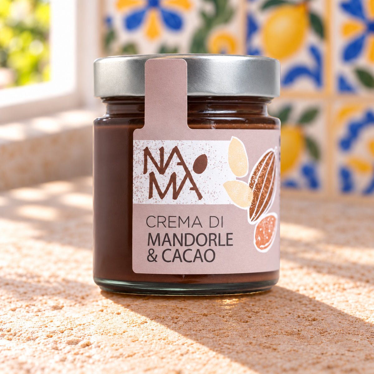 Crema di mandorle e cacao Namà - SicilyAddict