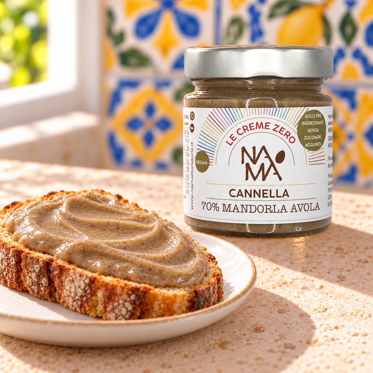 Crema di mandorle e cannella Zero Namà - SicilyAddict