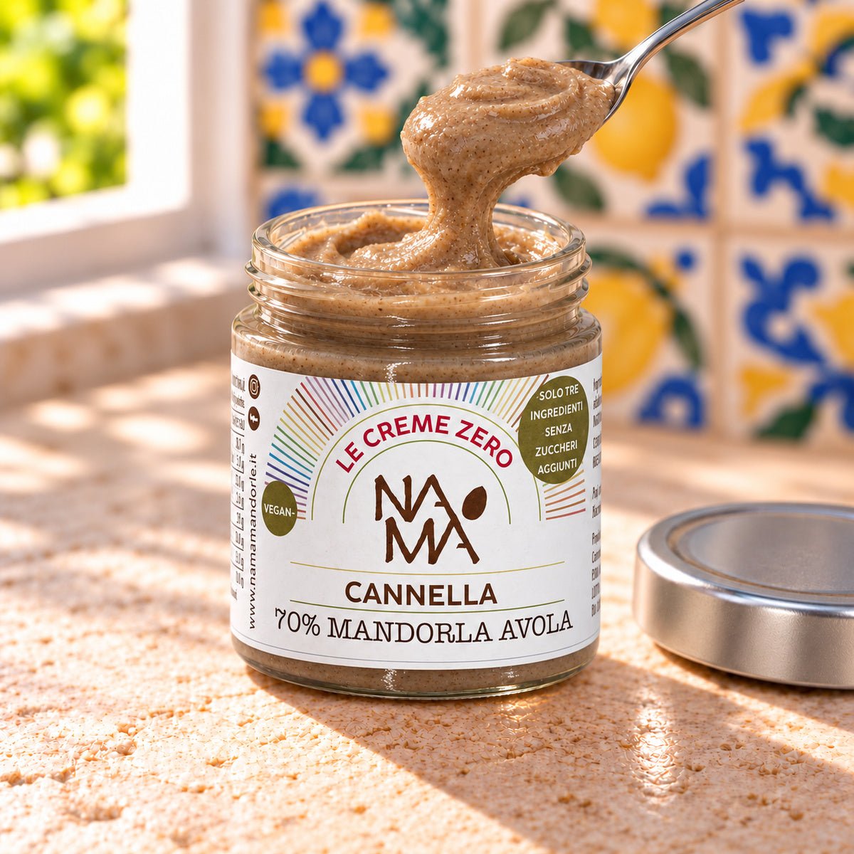 Crema di mandorle e cannella Zero Namà - SicilyAddict