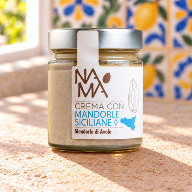 Crema di mandorle siciliane Namà - SicilyAddict