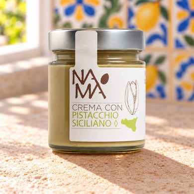 Crema di pistacchio siciliano Namà - SicilyAddict