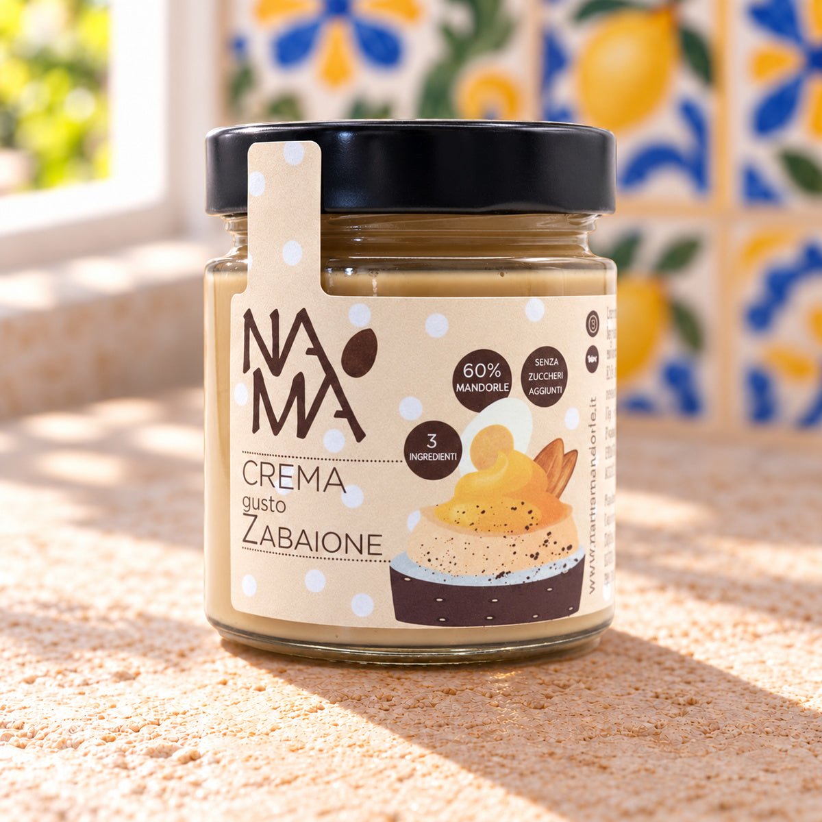 Crema gusto zabaione Namà - SicilyAddict