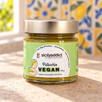 Crema vegan senza zucchero pistacchio 200g - SicilyAddict