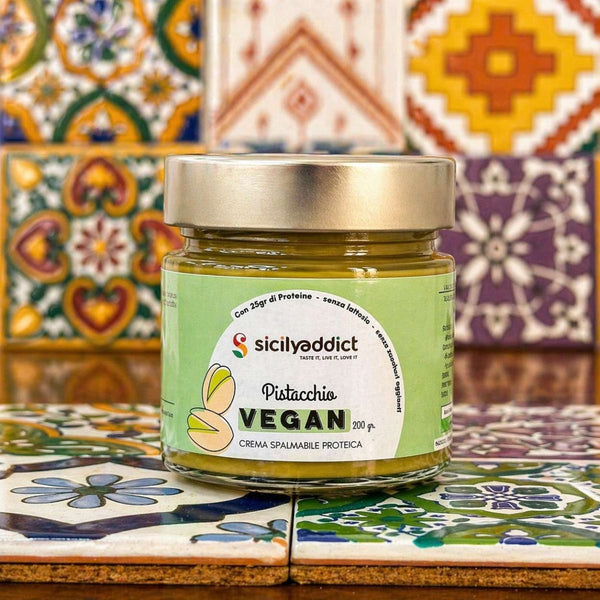 Crema vegan senza zucchero pistacchio 200g - SicilyAddict
