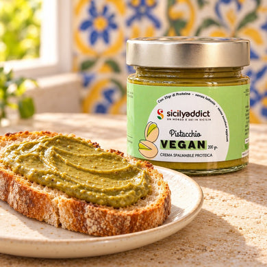 Crema vegan senza zucchero pistacchio 200g - SicilyAddict