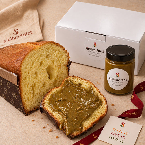 Pandolce con crema al pralinato 600g
