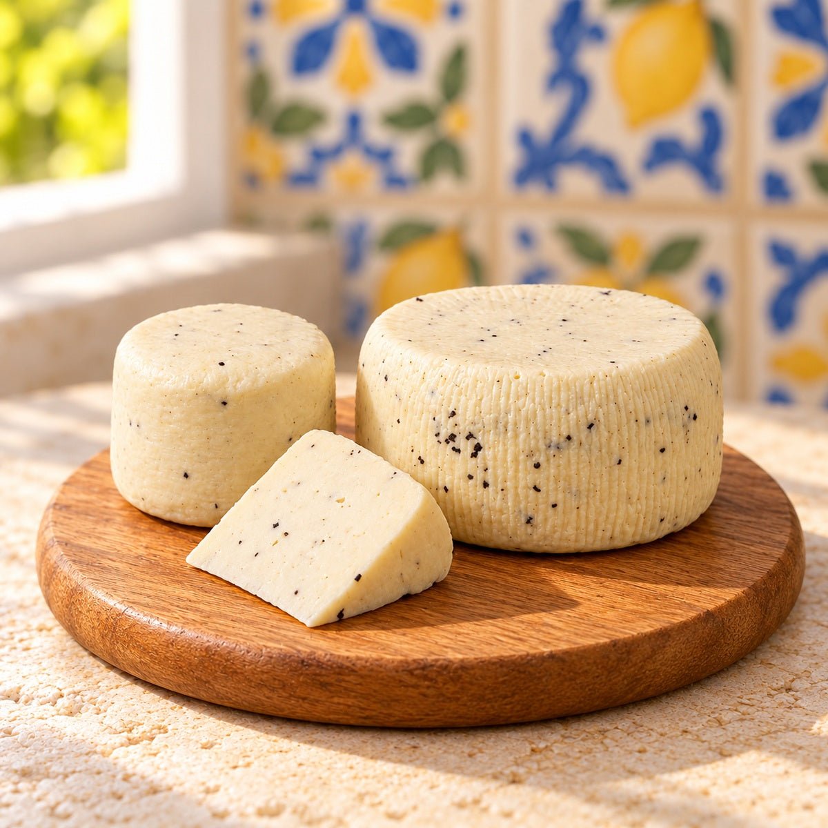 Formaggio Canestrato con Tartufo - SicilyAddict
