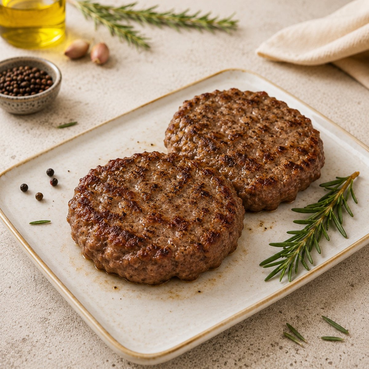 Hamburger di Suino Nero dei Nebrodi Cotto a Bassa Temperatura 150g - SicilyAddict